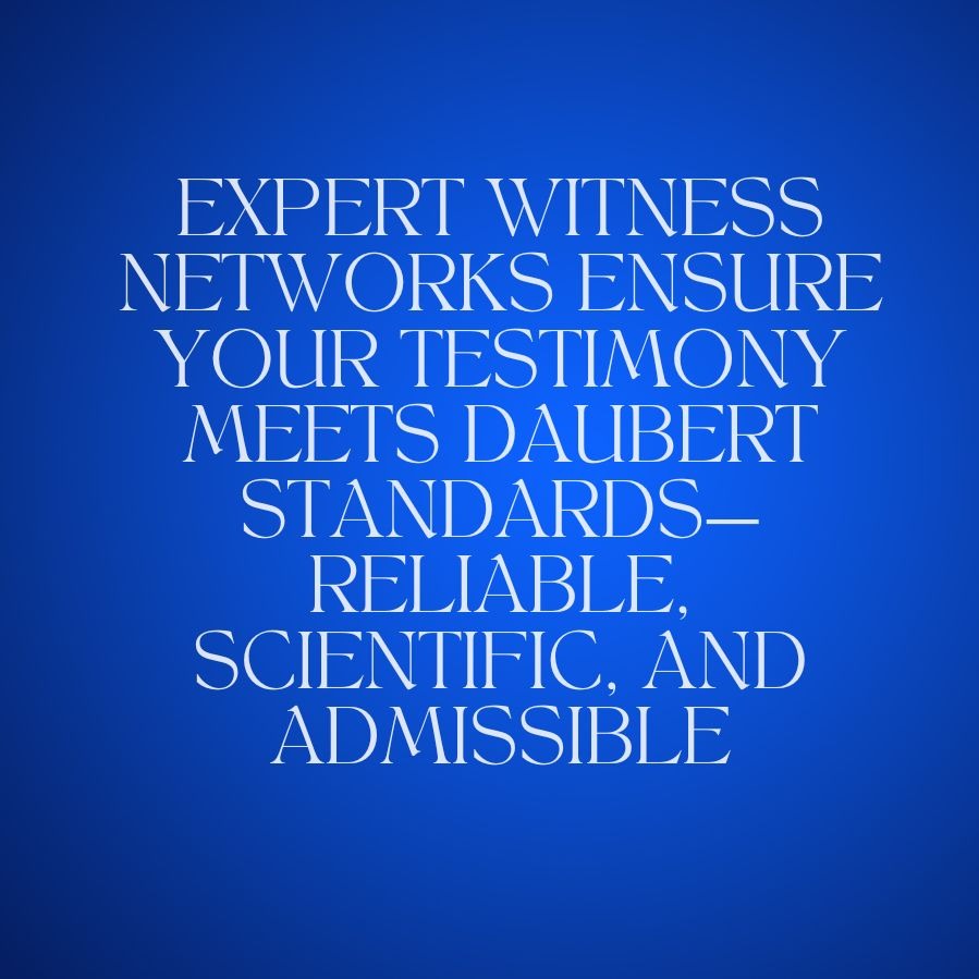 Expert witness network