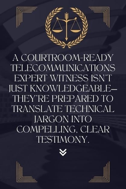 courtroom-ready expert