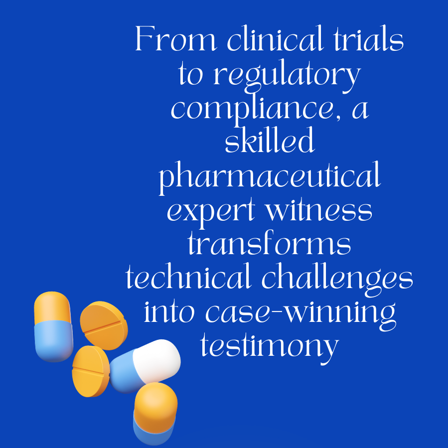 Pharmaceutical Expert Witnesses